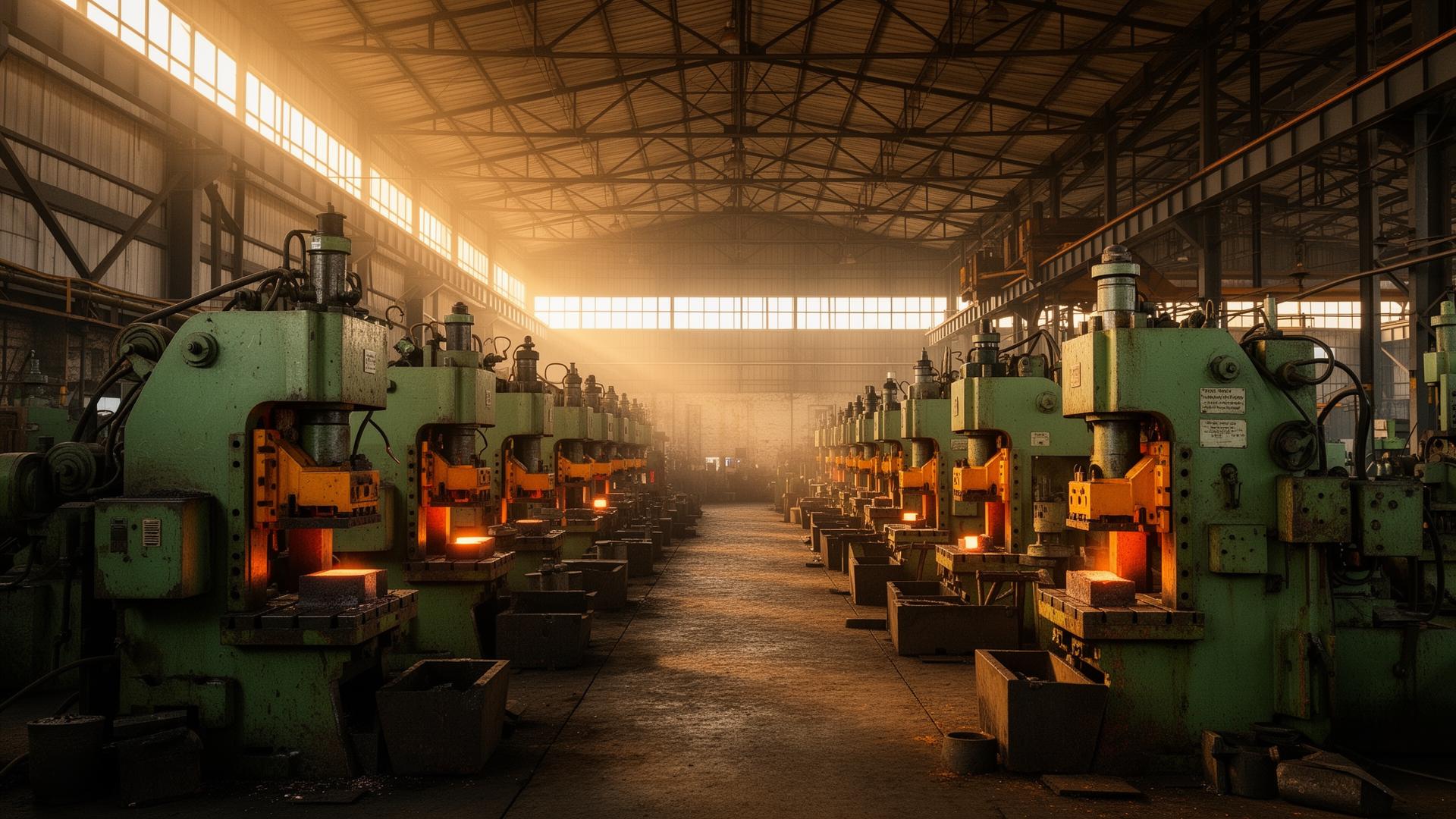Manufacturing floor at Kanwar Engineers